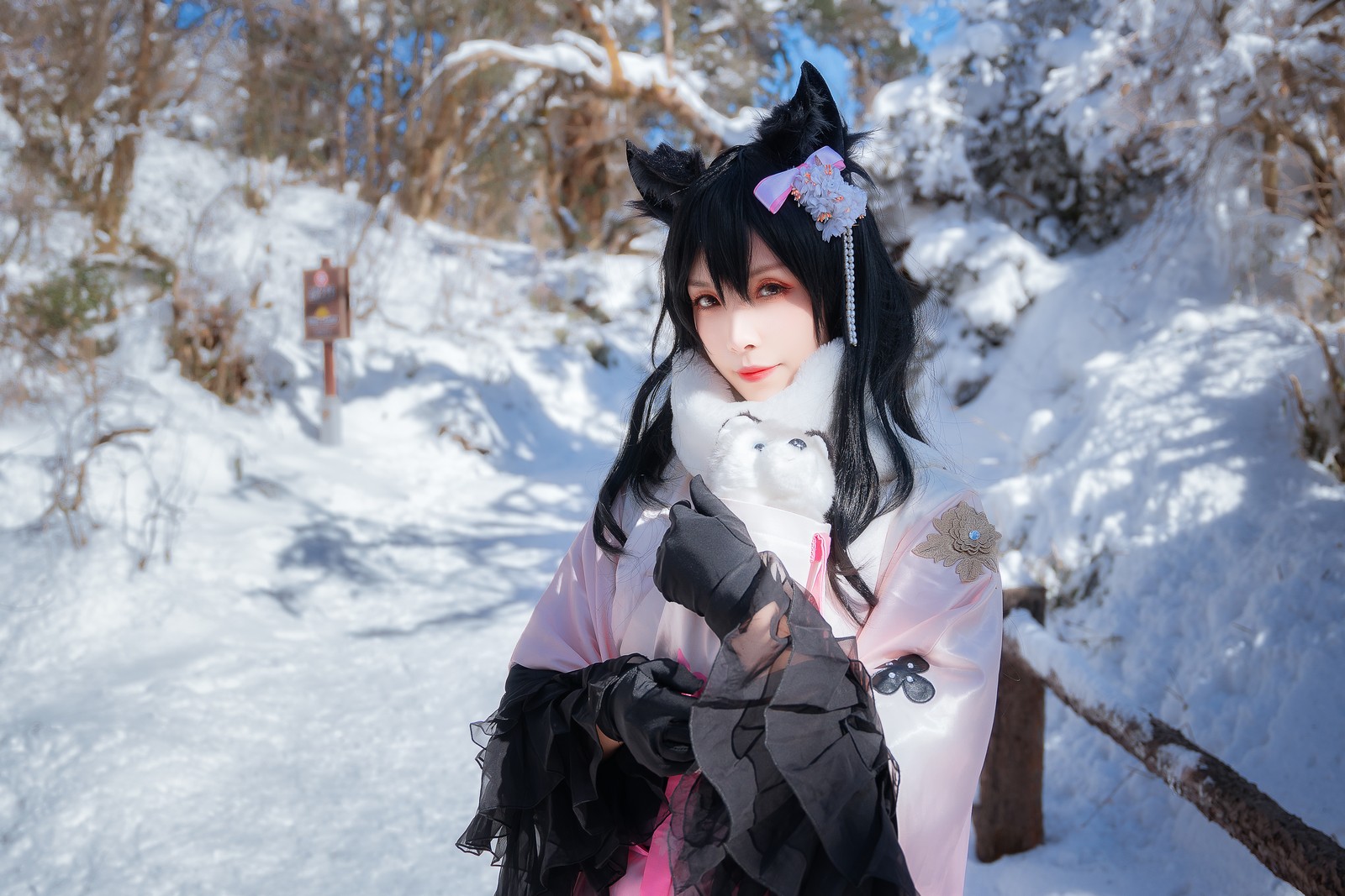 Neko-薇薇 爱宕和服 Cosplay 写真合集｜超清大图（45P｜453MB）插图5