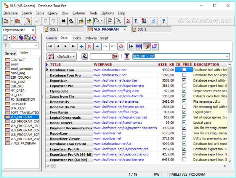 Database Tour Pro 11.7.1.2303 Multilingual Database Tour Pro 11.7.1.2303 Multilingual