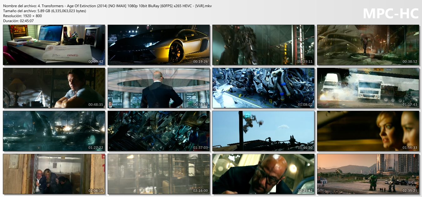 Transformers (2007-2017) (1080p) [x265] [60 FPS]