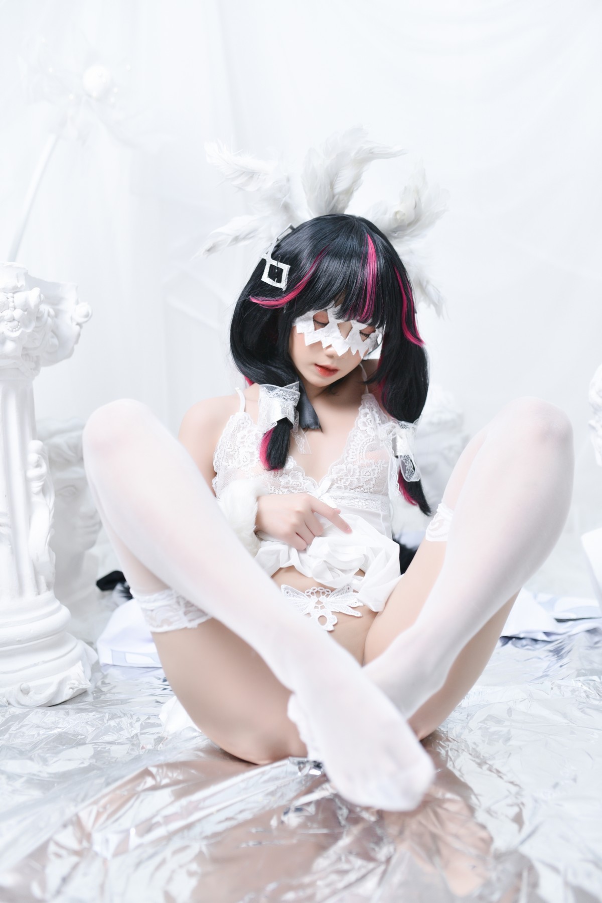 PoppaChan Columbina Cosplay Set (Genshin Impact Fatui) – 146 Photos 346MB插图8