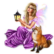 fairy_with_a_fox 1