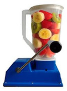 Liquidificador Manual Antigo de Vidro e Metal