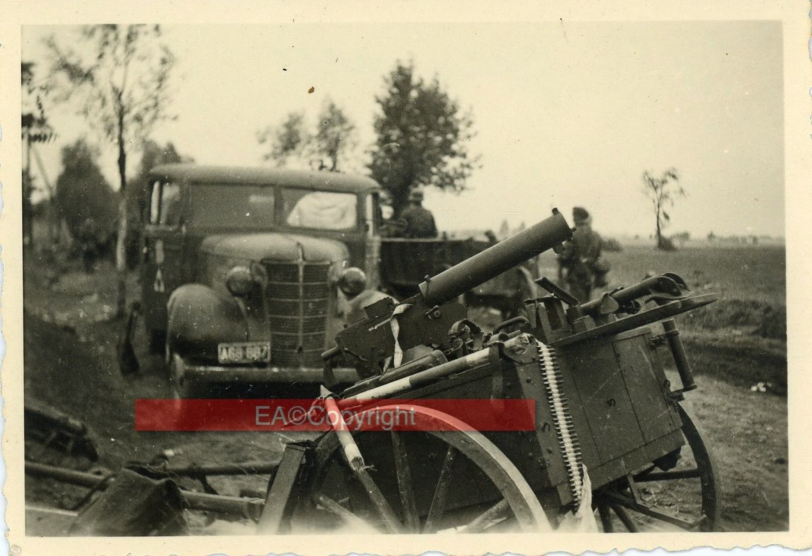 Kämpfe Polen Polska PKW Auto Wagen Anhänger Trai