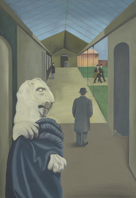 Conroy Maddox Passage de l Opera 1970 1