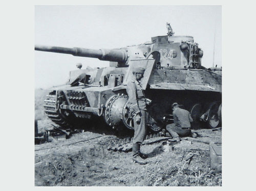 Kettenschaden im Baranow Brückenkopf