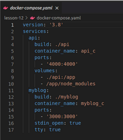 dockercompose