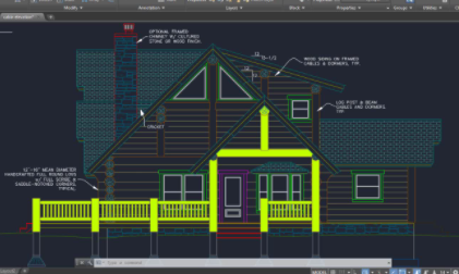 AutoCad 2019 Complete Drawing of House Civil Engineering