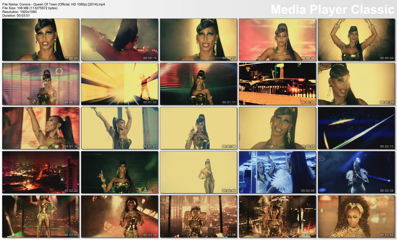 Corona - Queen Of Town (Official, HD 1080p) [2014]