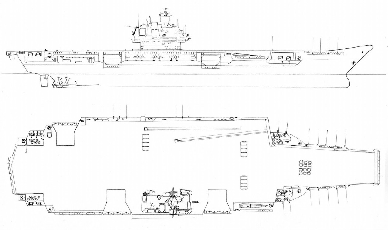 La Russie avait presque construit un super porte-avions "nucléaire", l’Oulianovsk 0461-BE67-D81-F-4-A54-AB4-B-6-B9-F2312-FAE2