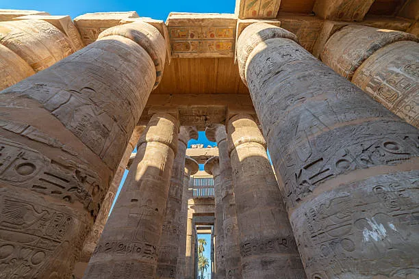 Hypostyle Hall at Karnak Temple. Luxor