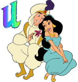 Aladin y Jazmín de Aladdin  U