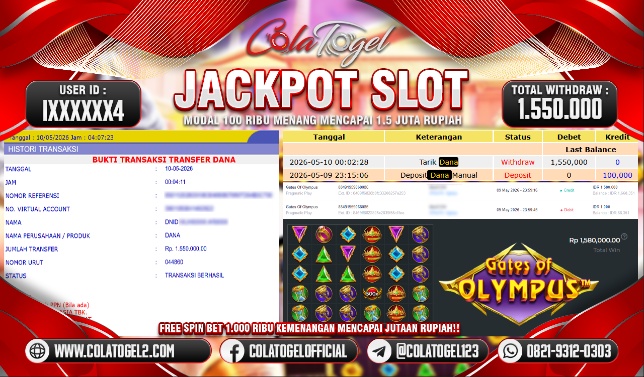 JACKPOT SLOT GACOR!!