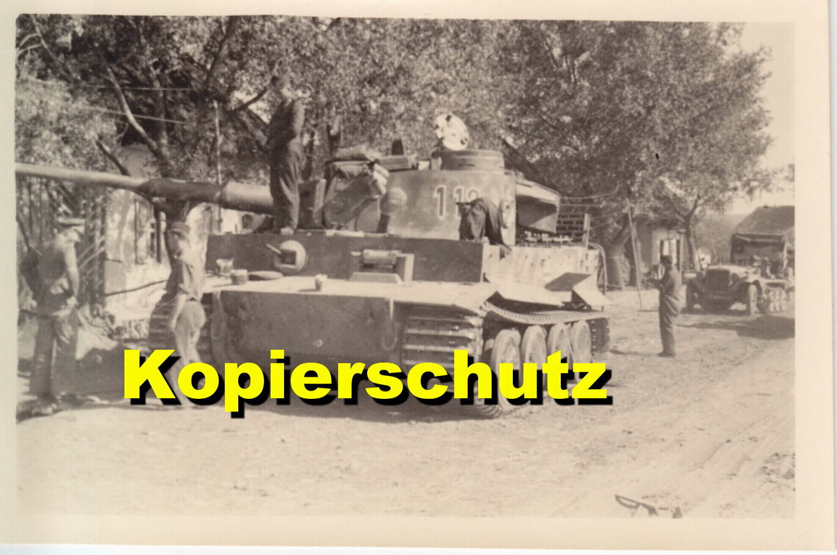 Panzer. Tiger. Heeresgruppe Süd. In Story Problu