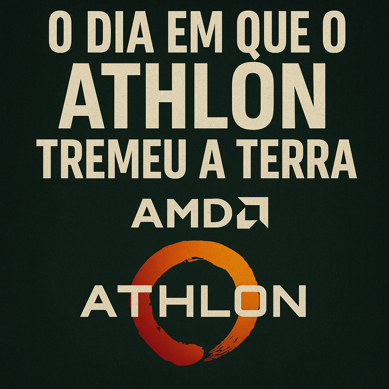 💾 O Dia em Que o Athlon Tremeu a Terra