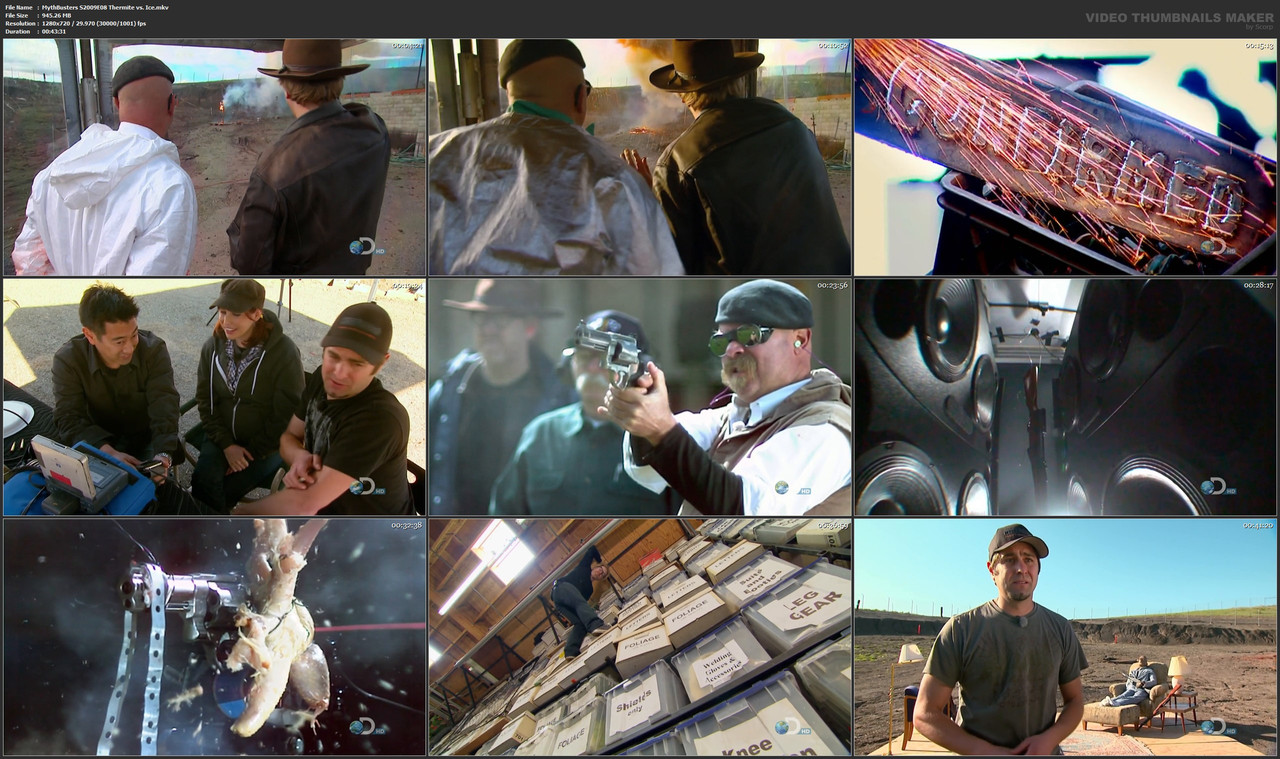 MythBusters S2009E08 Thermite vs. Ice.mkv