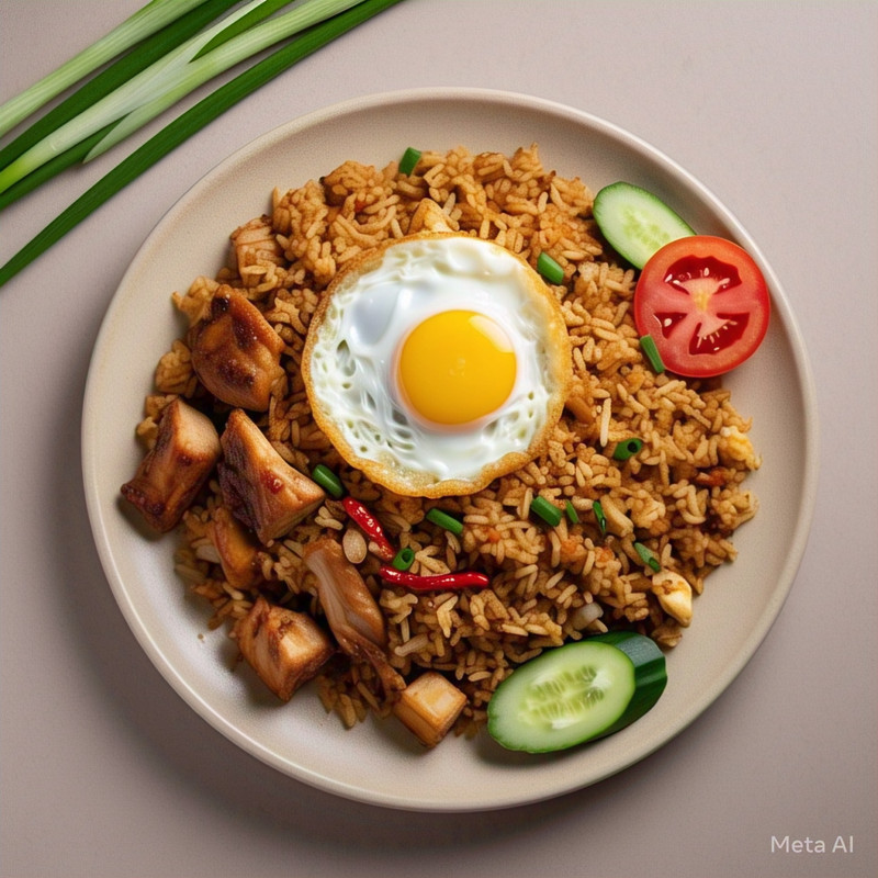 Gambar resep nasi goreng spesial untuk keluarga