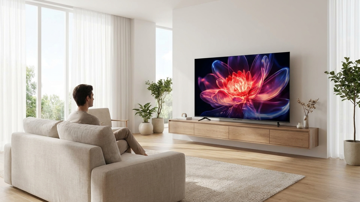 Televisor QLED Smart TV TCL M/55T6C-A 55 pulgadas