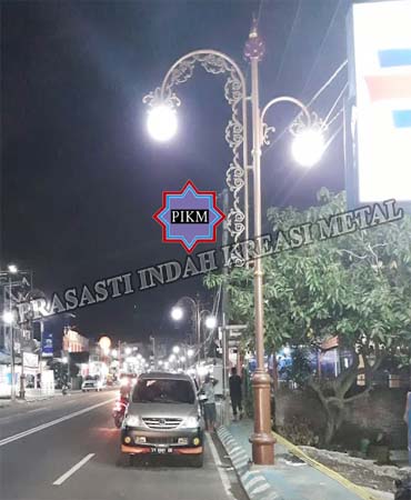 Jual Tiang Lampu Jalan Antik Pju Dekoratif