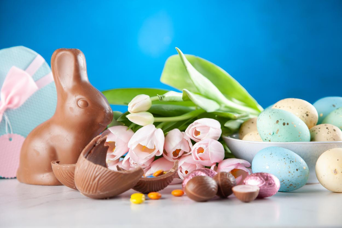 Chocolates y huevos de pascua es una celebración pagana