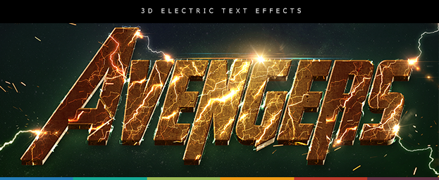 Electric Glowing effect - Photoshop Action - 9