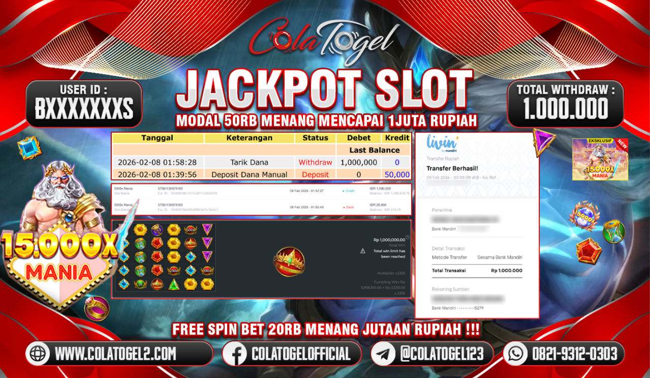 JACKPOT SLOT GACOR!!