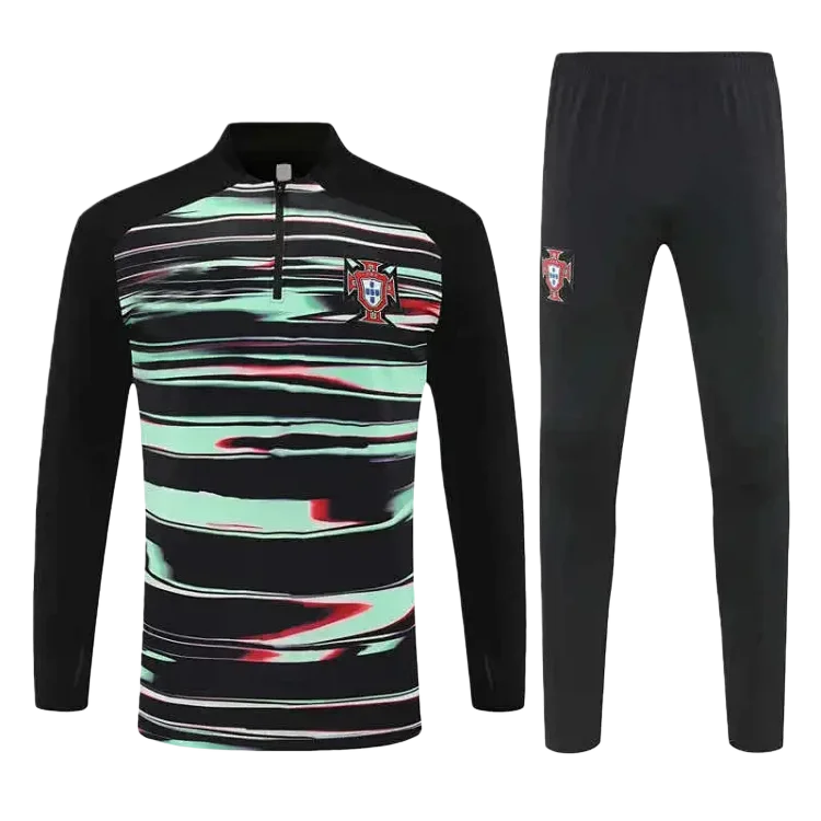 2526 season Portugal Half zip training suit set