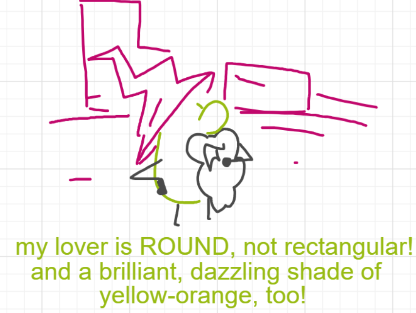 A panel from The Prime Number Few, episode eight of the Board Boards object show by Furretwalk/WalkingFurret.
