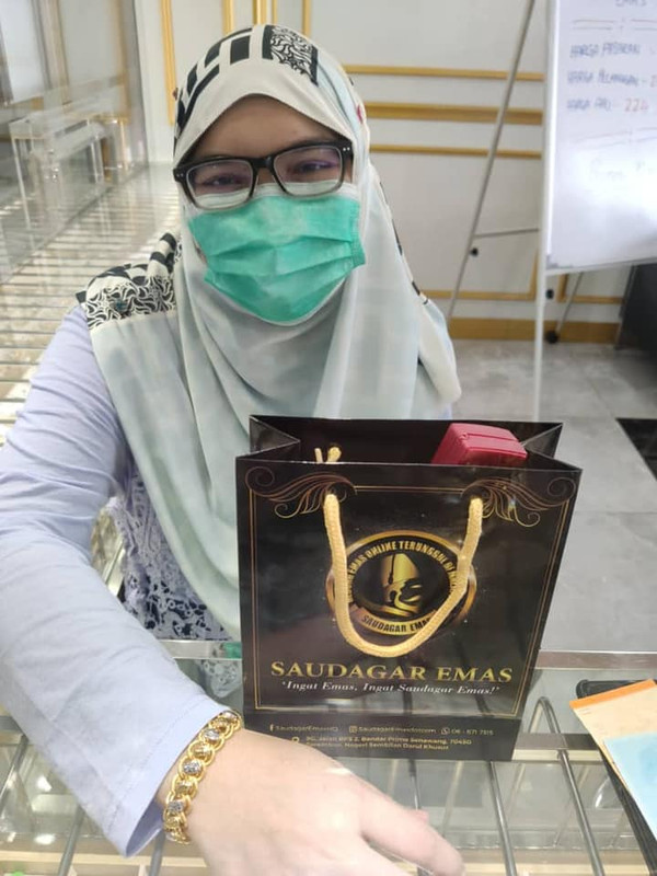 SAUDAGAR EMAS DAPAT EMAS PERHIASAN PERCUMA