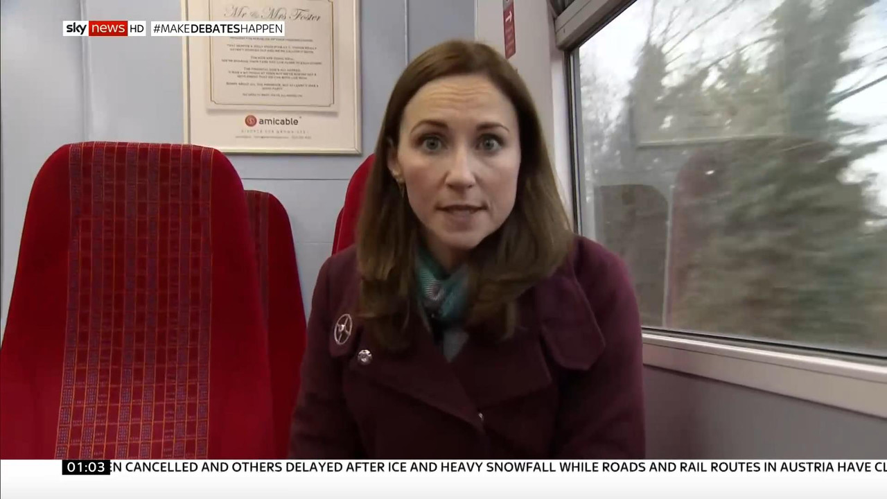 06 January - 01.00.00 - Sky News. News reports on the big storie