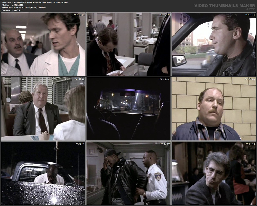 Homicide Life On The Street S01e04 A Shot In The Dark.mkv