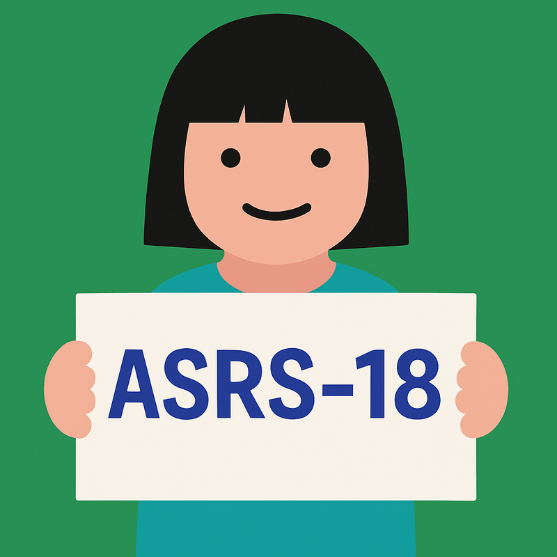 teste 8 Ícone do teste ASRS-18
