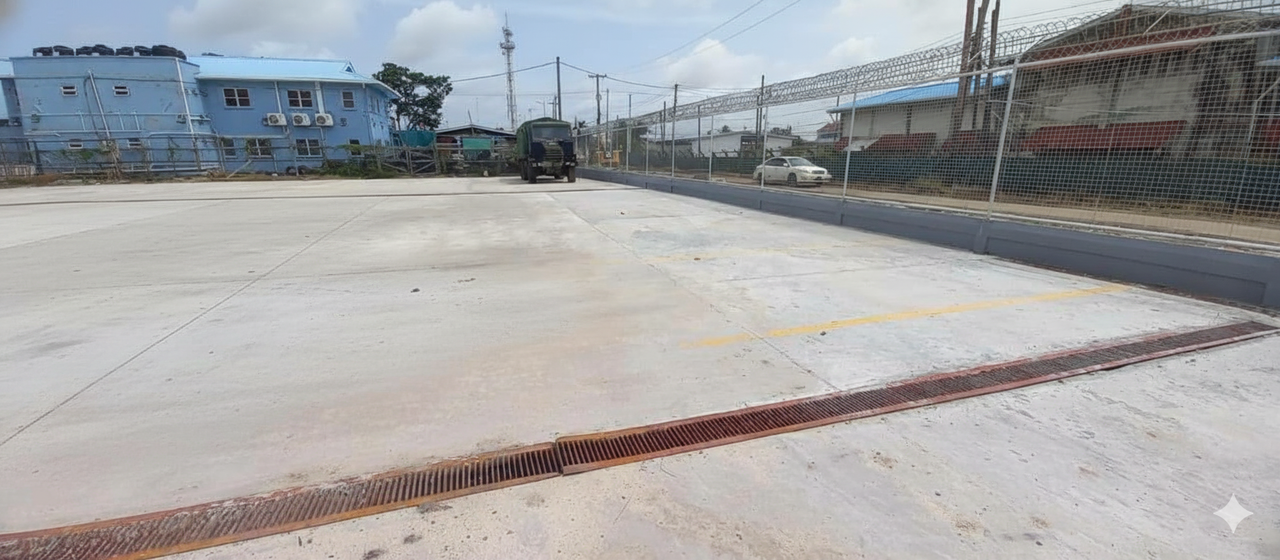 Completed Parking Facility Construction