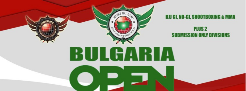 SJJIF Gi &amp; No-Gi Bulgaria Open 2023 на 8-ми април