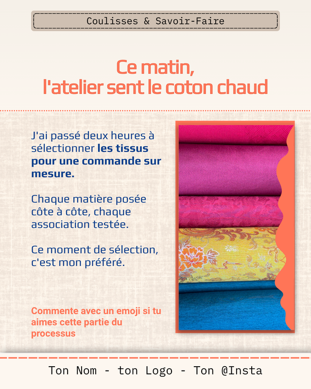 Coulisses & Savoir-Faire