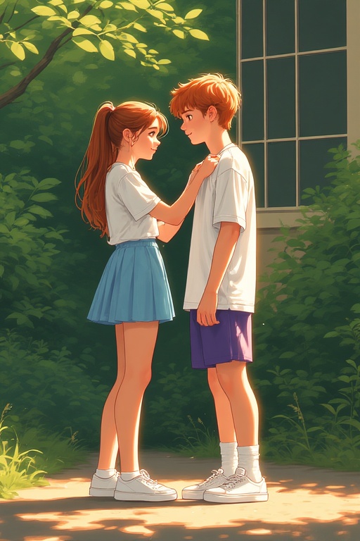 Two-Caucasian-teenagers-a-girl-10