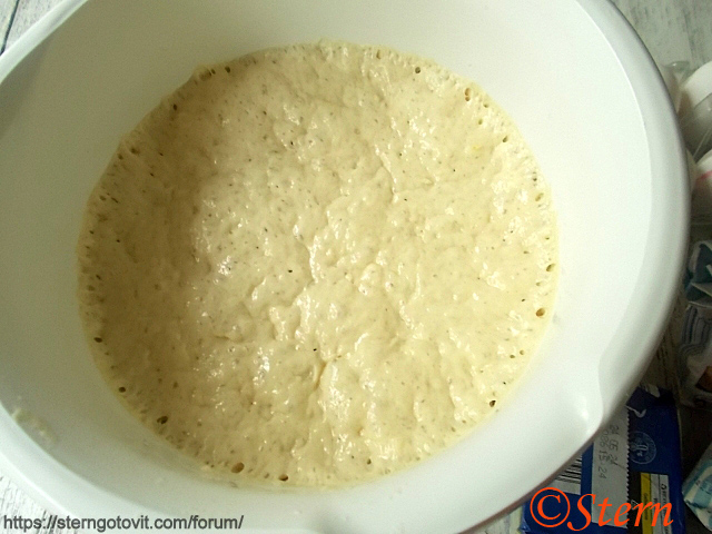 Панеттоне на холодной опаре