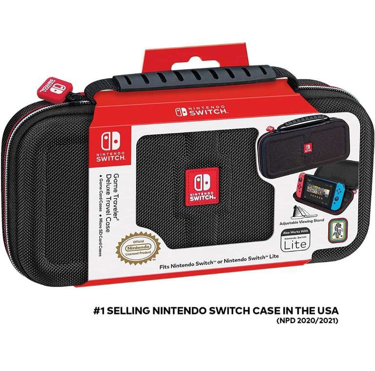Amazon: Nintendo Switch Game Traveller Deluxe Estuche de viaje MOD. Color NNS40. negro - Standard Edition