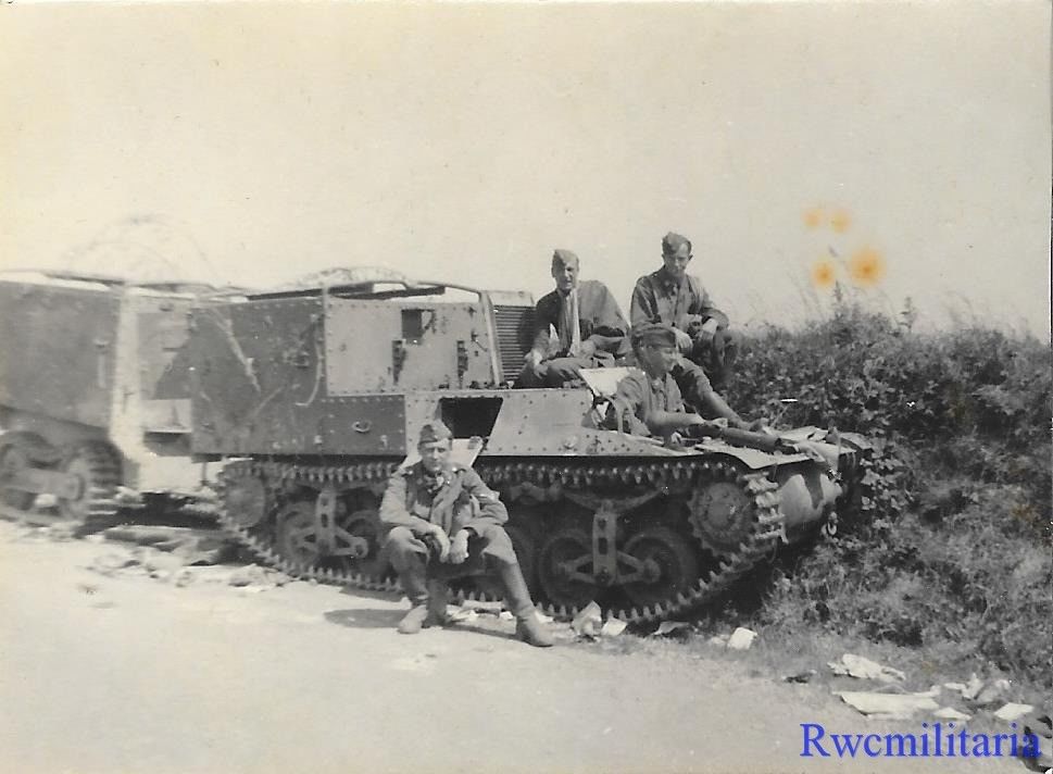 Captured French Lorraine 37L Armored Ammunition 