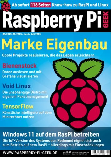 Raspberry Pi Geek Magazin No 06-07 Juni Juli 2023