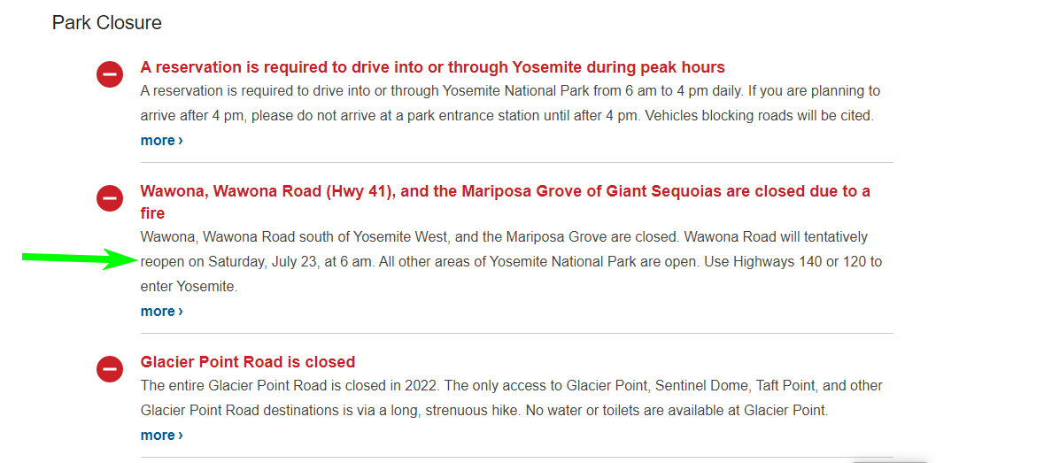 Incendios en Yosemite: actualizaciones - Foro Costa Oeste de USA