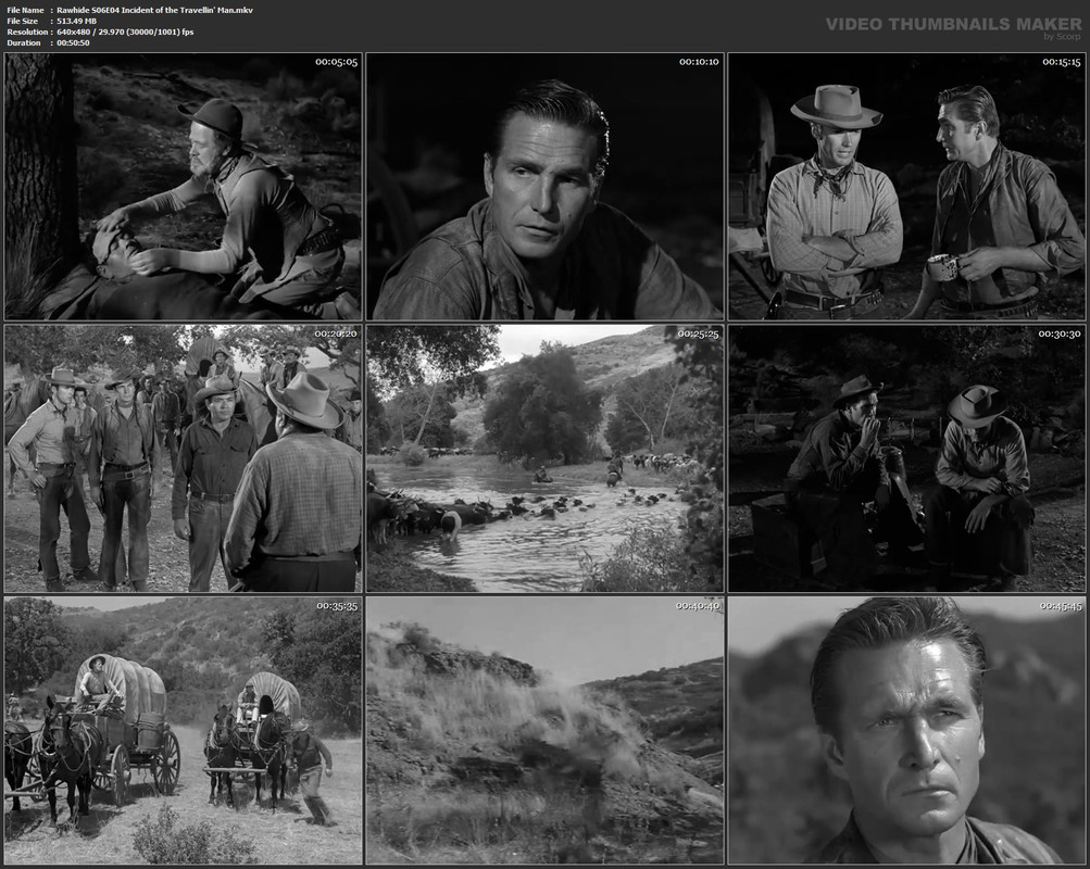 Rawhide S06E04 Incident of the Travellin' Man.mkv