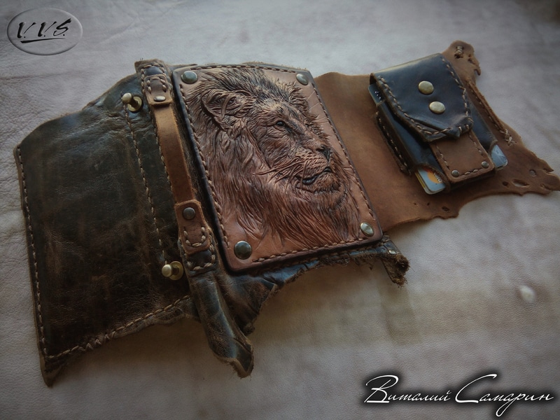 кошелек лев ханство7