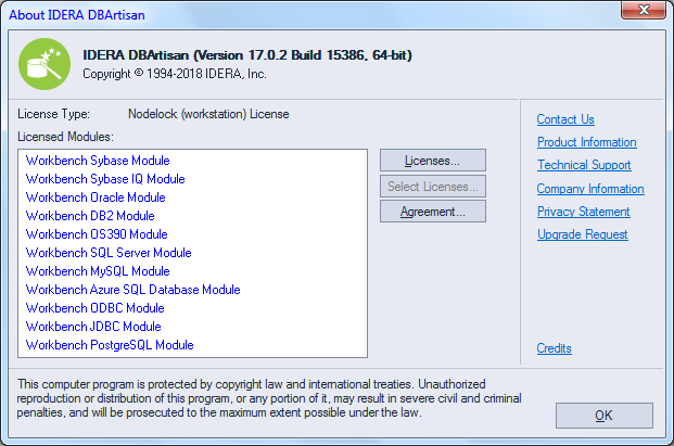 IDERA DBArtisan 17.0.2 (x86_x64) 2018 IDERA DBArtisan 17.0.2 (x86_x64) 2018