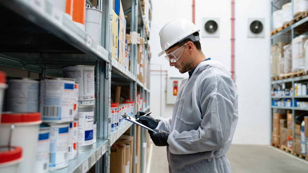 Специализированное хранение строительной химии с соблюдением норм безопасности