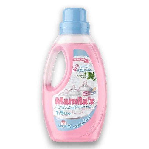 Mamila's Detergente Hipoalergenico Para Biberones 1.5 Lt