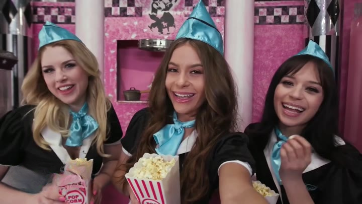 nasty flight attendants have fun and service one lucky passenger