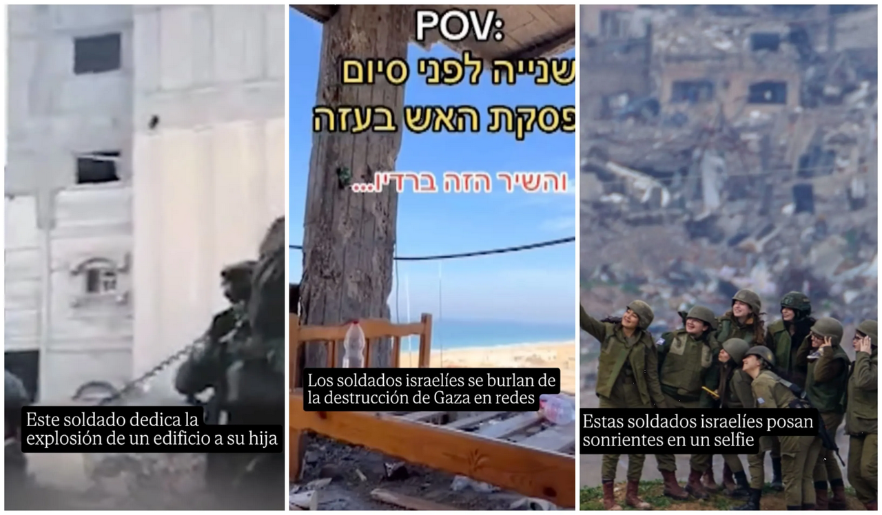 Polémicos videos de soldados Israelíes que se burlan de situación en Gaza