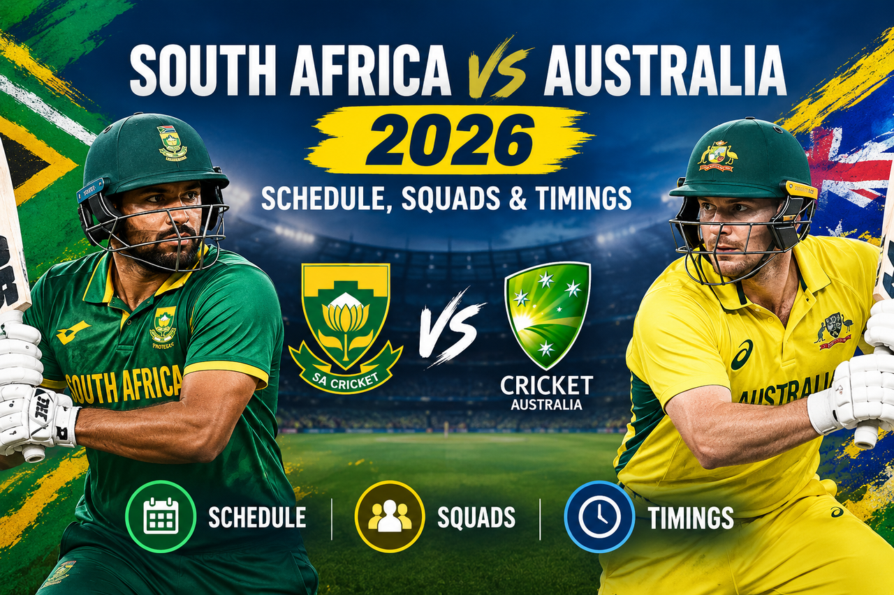 South Africa and Australia cricketers face off ahead of the 2026 ODI and Test series