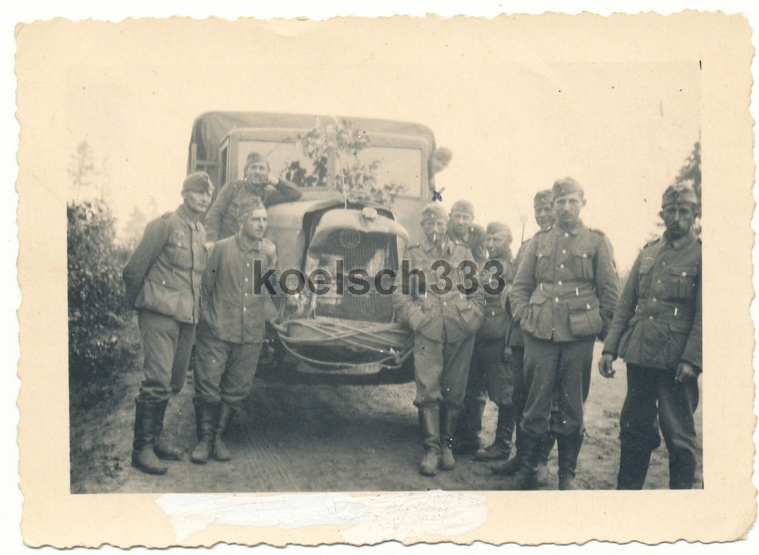 Kraftfahrer französischer Latil Beute Lastwagen 