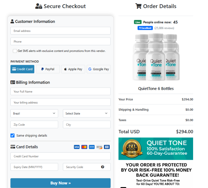 QuietTone official website purchase guide